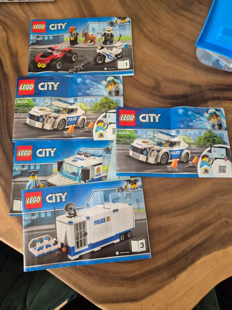 LEGO CITY Politie, City, Lego, Ophalen of Verzenden, Zo goed als nieuw