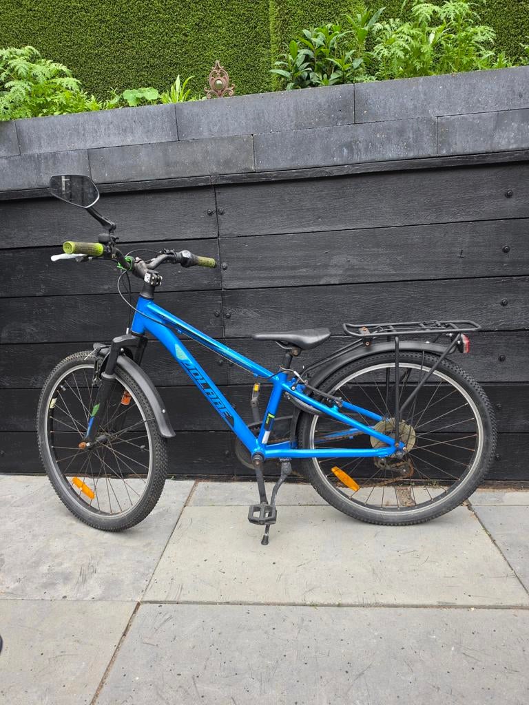 Volare cross kinderfiets 24 inch, Ophalen, Versnellingen, Schijfrem, Gebruikt