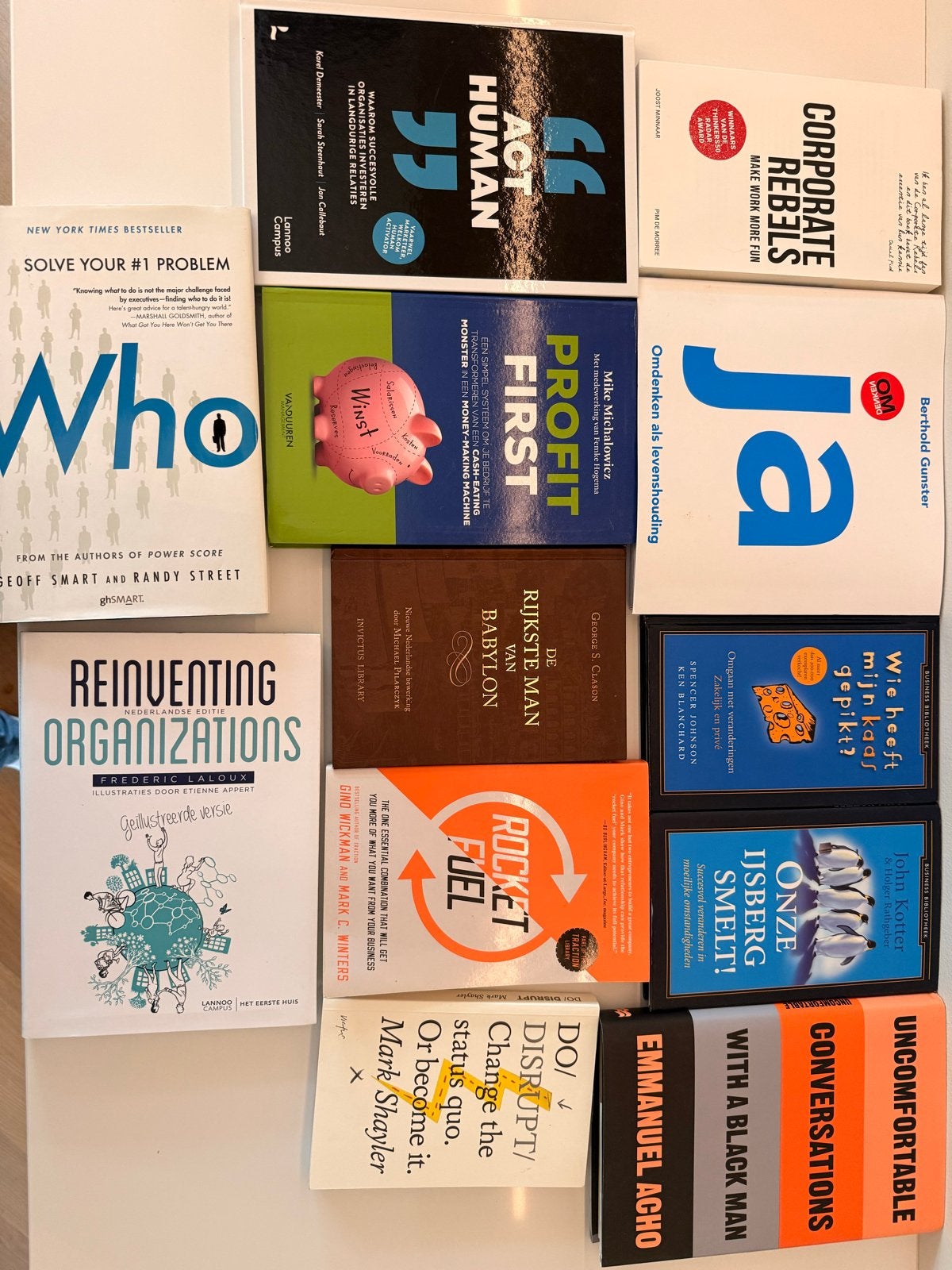 12 zakelijke & managementboeken – strategie, Ophalen of Verzenden, Zo goed als nieuw, Economie en Marketing