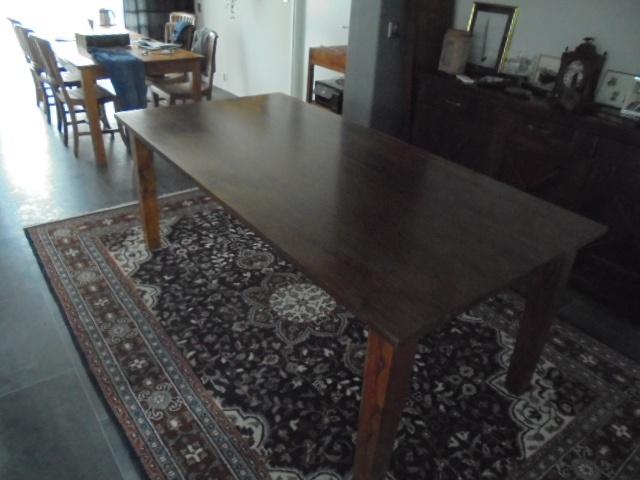 Tafel, Huis en Inrichting, Tafels | Eettafels, Zo goed als nieuw, 50 tot 100 cm, 200 cm of meer, Rechthoekig, Ophalen