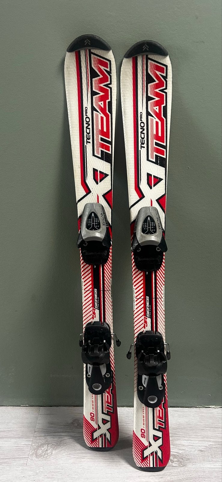Kinder ski's 90 cm - Tecno Pro X Team, Sport en Fitness, Skiën en Langlaufen, Gebruikt, Skiën, Minder dan 100 cm, Ski's