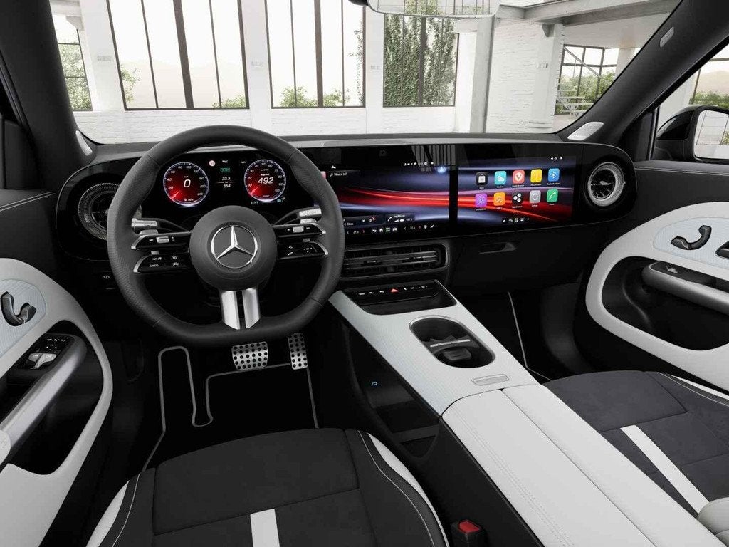 Mercedes-Benz GLB electric 250+ Business Solution AMG 85.5 k, Auto's, Mercedes-Benz, Achterwielaandrijving, Zwart, 607 km, Zwart
