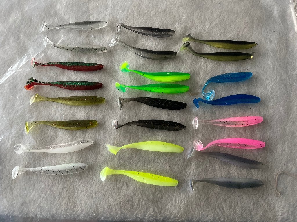 adv 127 / NIEUW mixset 40 dropshot shads, Ophalen of Verzenden, Nieuw, Overige typen
