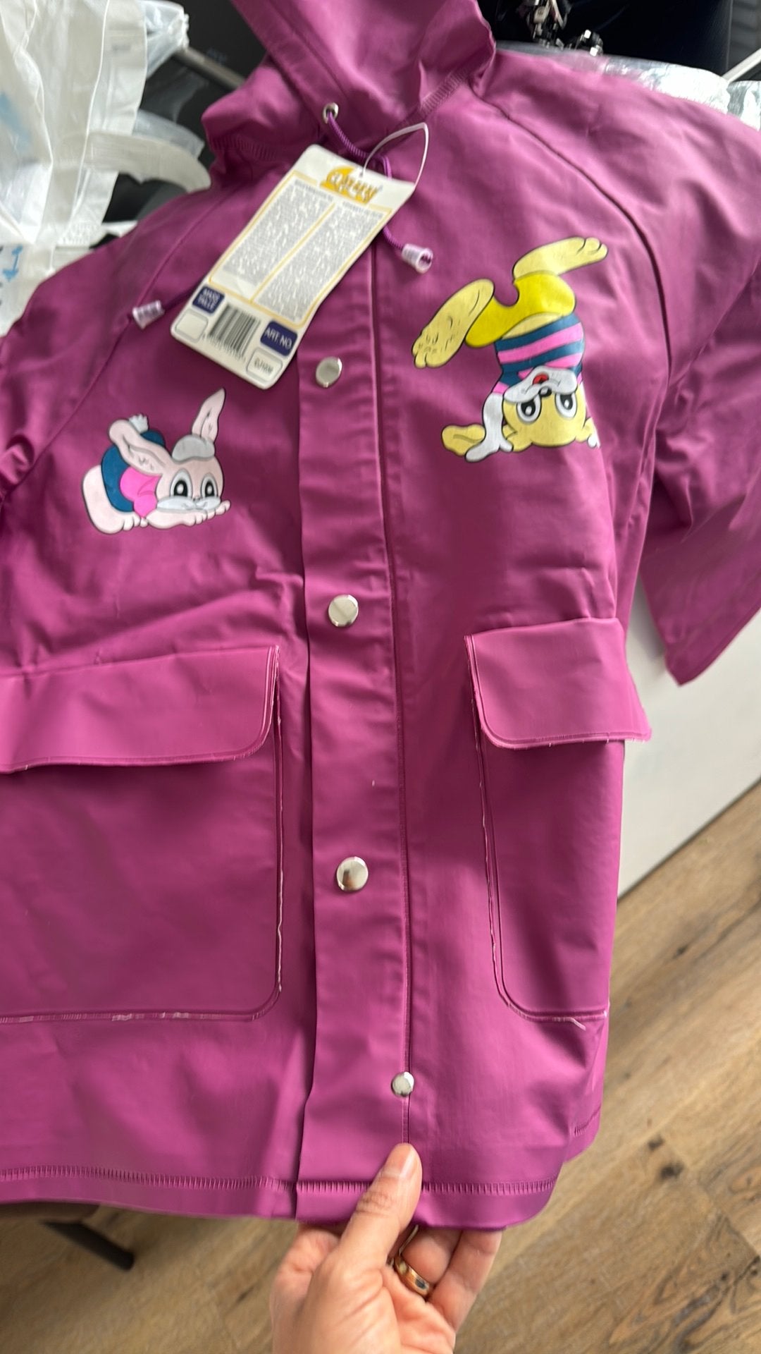 Regenjas 2 stuks nieuw!, Kinderen en Baby's, Kinderkleding | Maat 128, Ophalen, Nieuw, Jongen of Meisje, Jas