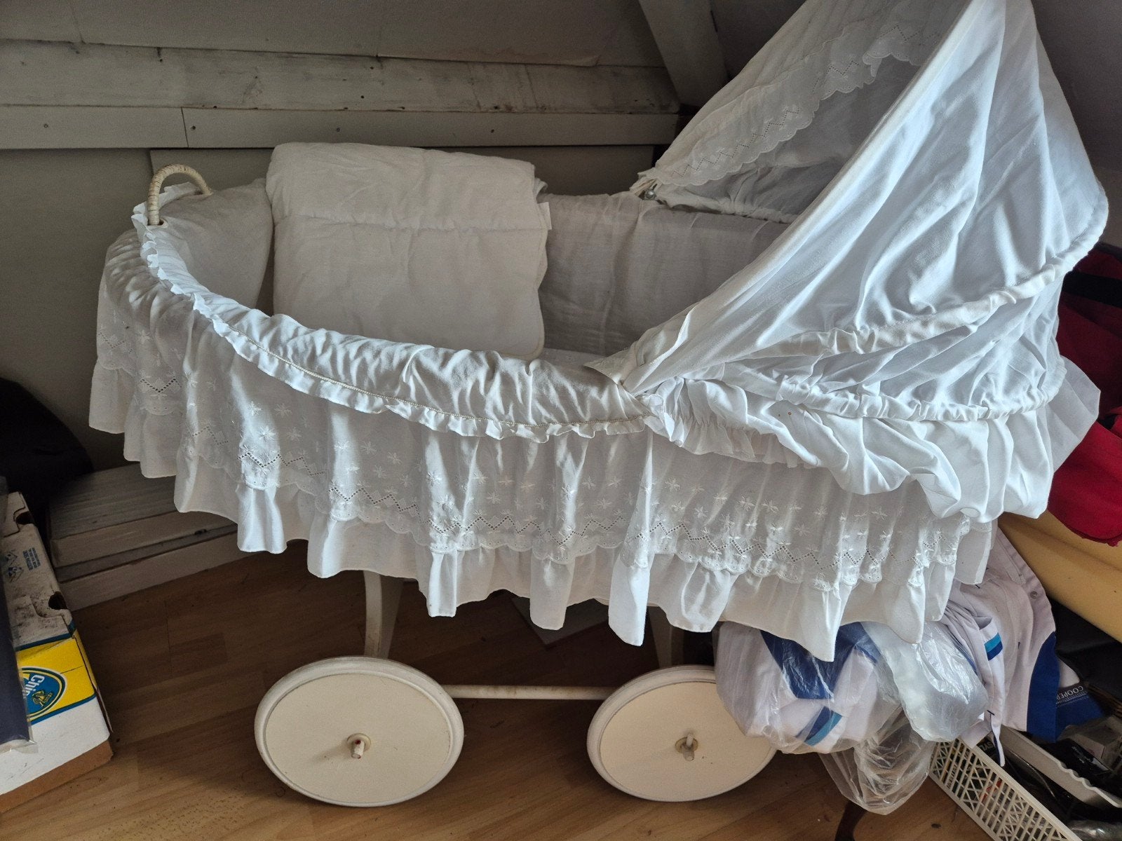 Antieke wieg., Kinderen en Baby's, Babywiegjes en Ledikanten, Ophalen, Gebruikt, Wieg