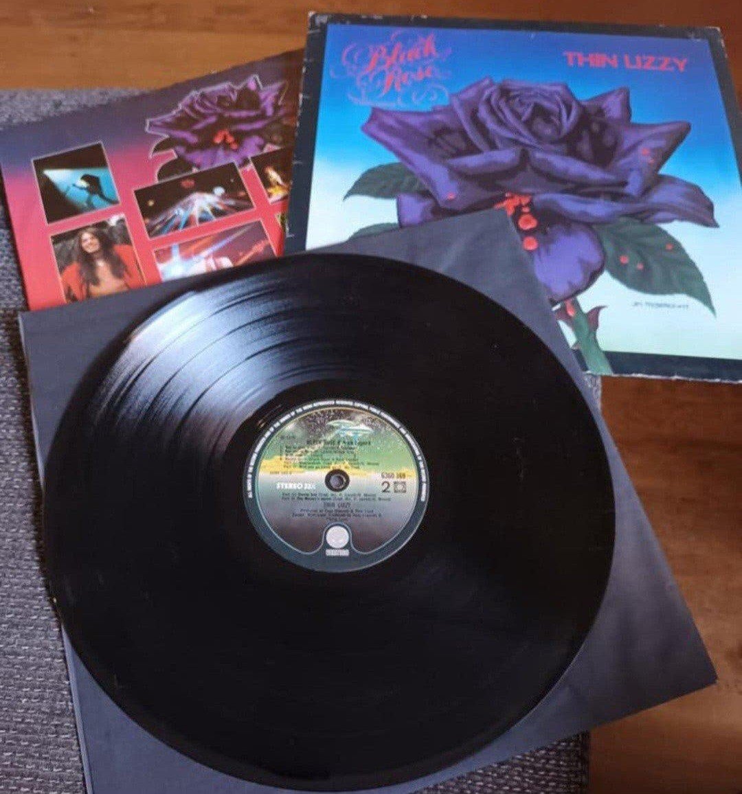 Thin Lizzy - Black Rose A rock legend 1979 LP+INNER, Ophalen of Verzenden, Gebruikt, 12 inch, Poprock