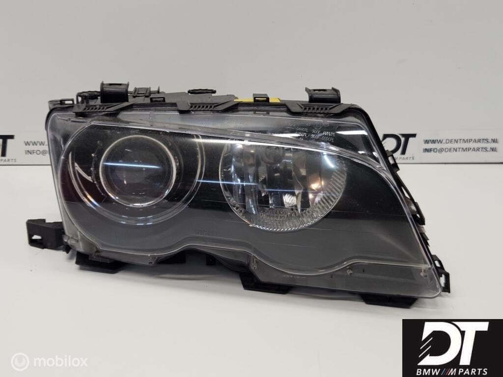 Koplamp rechts bi-xenon BMW E46 Coupe Cabrio 63127165822, Auto-onderdelen, Gebruikt, Ophalen of Verzenden, BMW, BMW