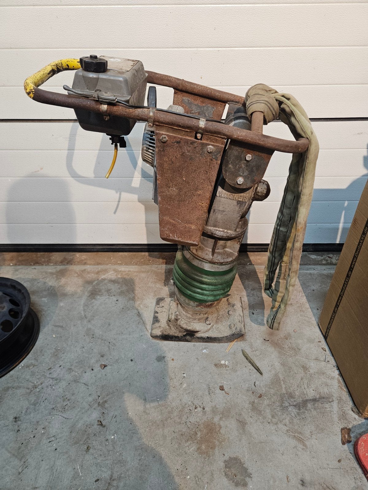 Wacker stamper Bs60y opknapper, Ophalen, Gebruikt