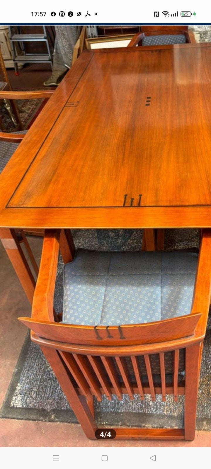 Schuitema Decaforma Tafel 185 cm, Huis en Inrichting, Tafels | Eettafels, Ophalen, Gebruikt, 100 tot 150 cm, Klassiek, Tijdloos