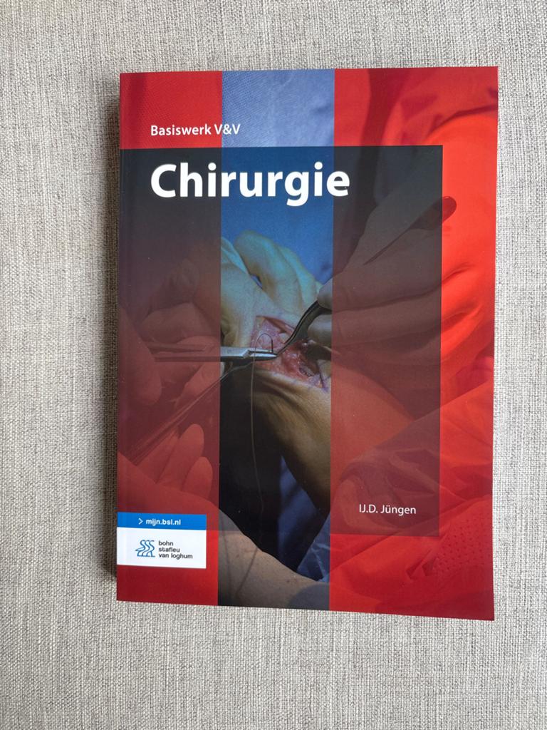Basiswerk V&V Chirurgie U.D. Jungen, Ophalen of Verzenden, Beta, Zo goed als nieuw, HBO