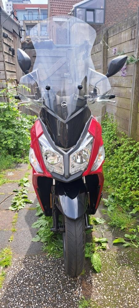 SYM Jet 14 Euro 4 (Defect motorblok) + Groot Windscherm, Ophalen, Gebruikt, Overige modellen, Maximaal 45 km/u
