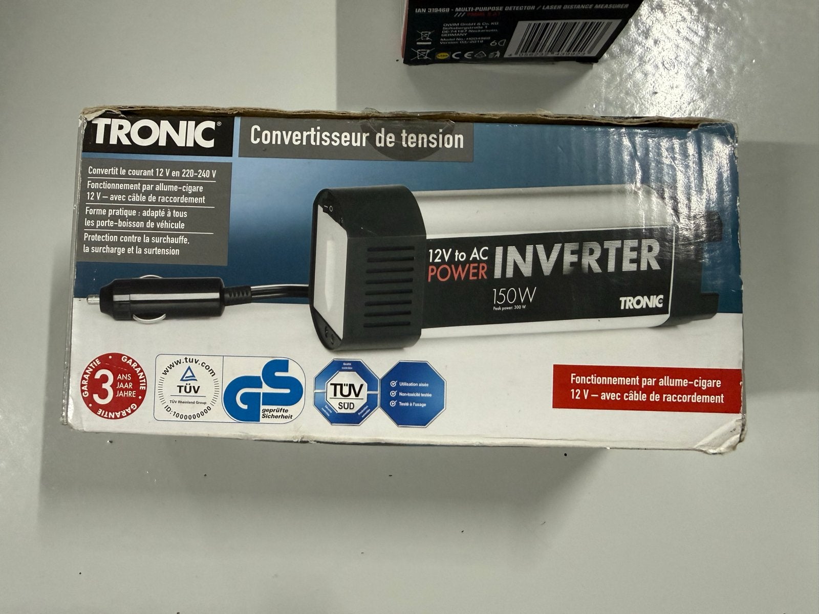 Tronic 150W Auto Omvormer 12V naar 220-240V, Ophalen of Verzenden
