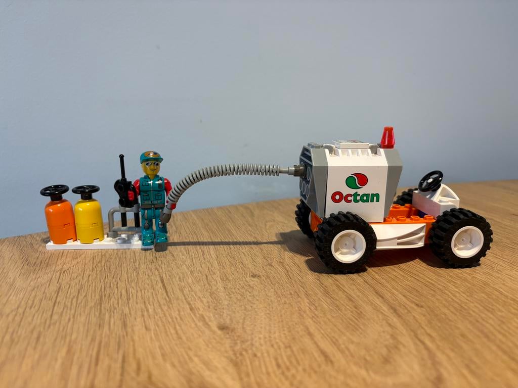 Lego 4616 jack stone rapid response tanker met instructie, Compleet, Overige thema's, Lego, Ophalen of Verzenden