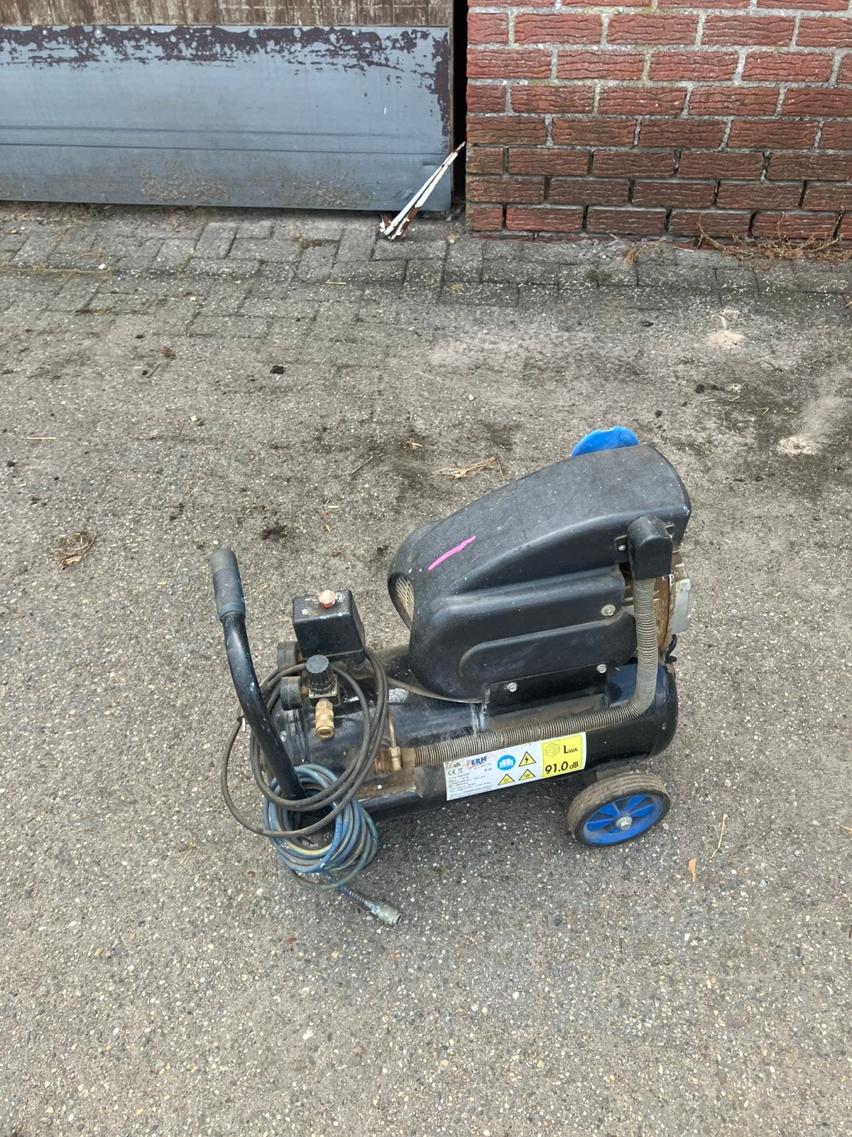 Ferm compressor, Minder dan 25 liter, Ophalen, 6 tot 10 bar