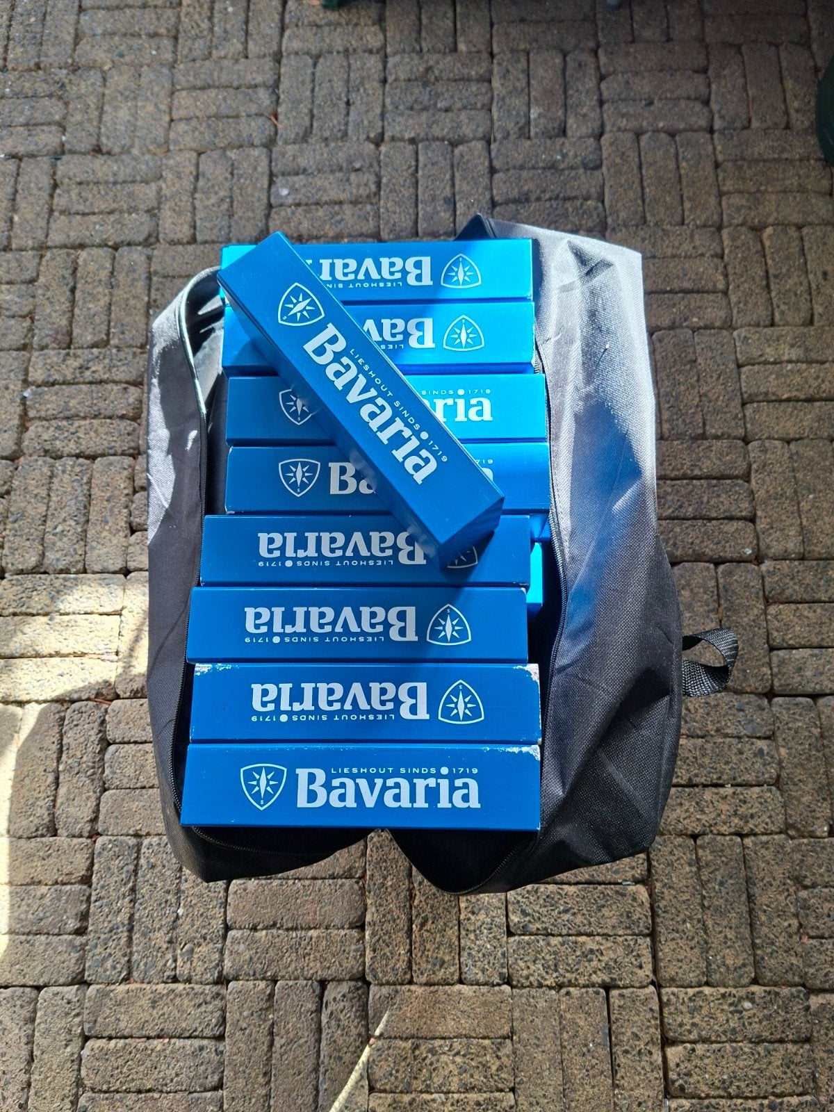 Jenga XXL, Ophalen, Zo goed als nieuw