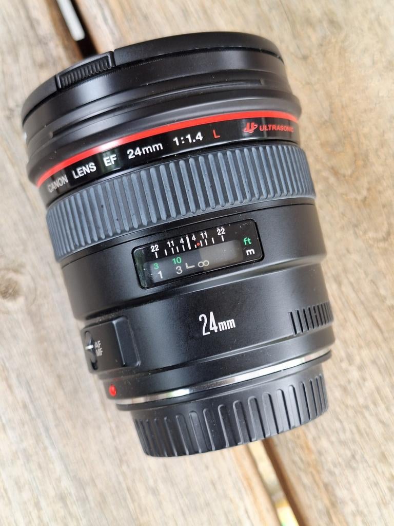 Canon 24mm L f1.4 NIEUWSTAAT, Audio, Tv en Foto, Fotografie | Lenzen en Objectieven, Ophalen, Zo goed als nieuw