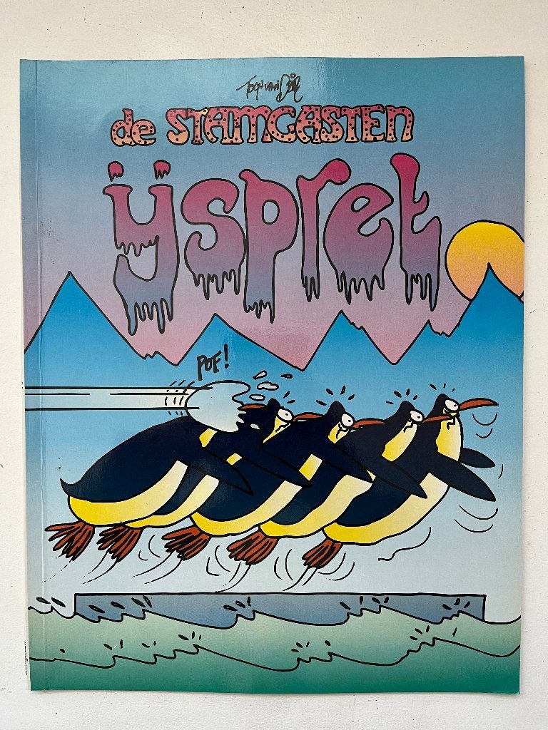 De Stamgasten - IJspret (Toon van Driel), Gelezen, Eén stripboek, Ophalen of Verzenden, Toon van Driel