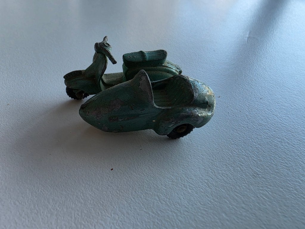 Lambretta zijspan, Lesley model, Ophalen of Verzenden, Gebruikt, Motor