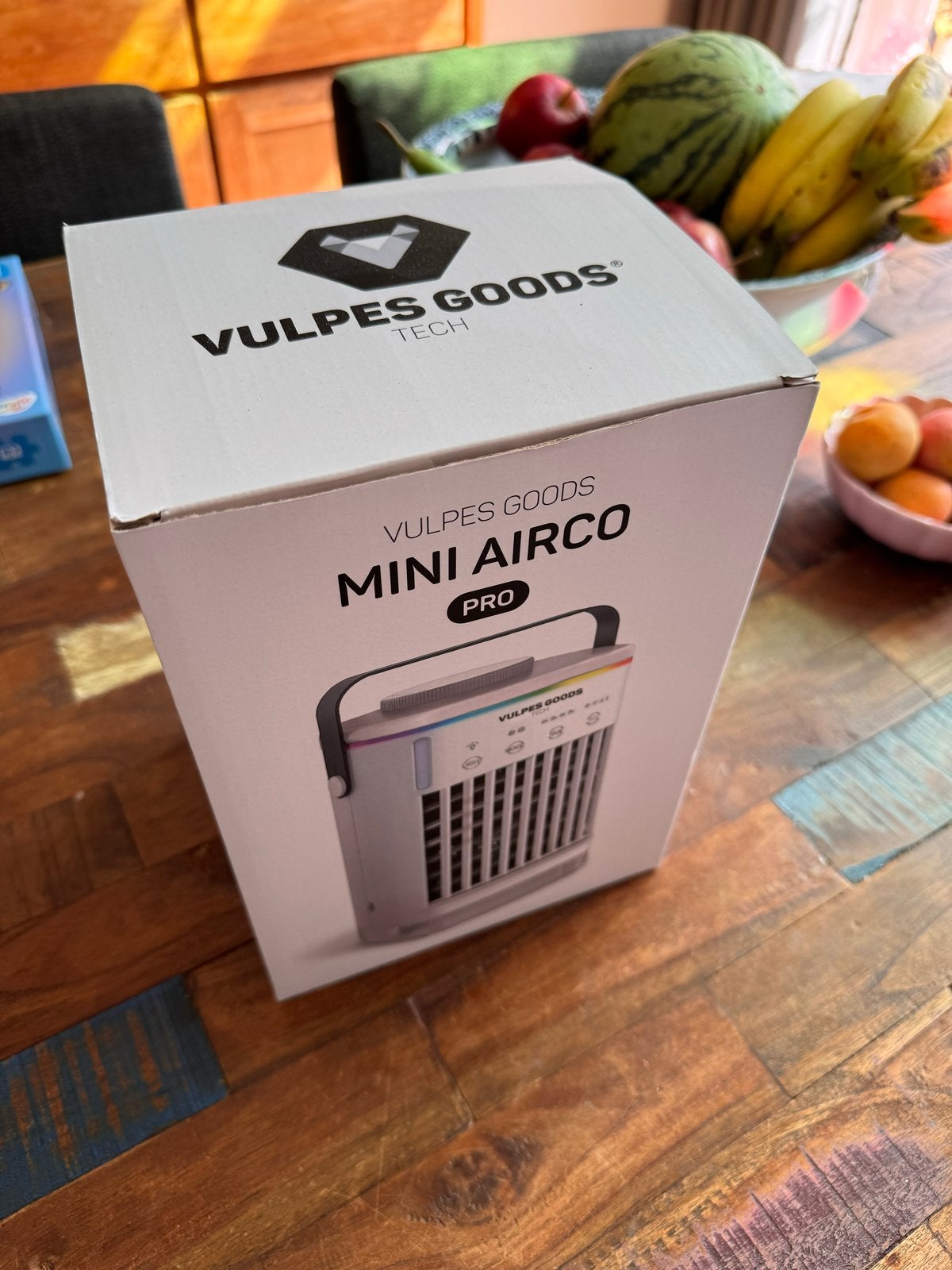 Vulpes Goods Mini Airco Pro - Compacte Mobiele Airco, Minder dan 60 m³, Timer, 3 snelheden of meer, Ophalen of Verzenden