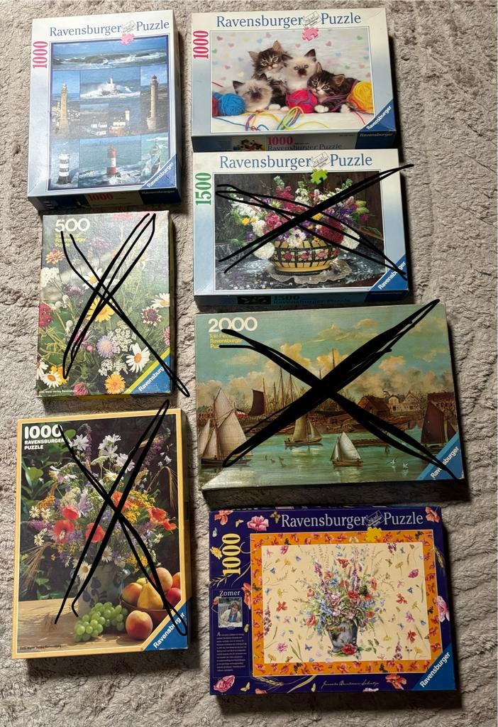 Puzzels, Ophalen of Verzenden, 500 t/m 1500 stukjes, Zo goed als nieuw, Legpuzzel