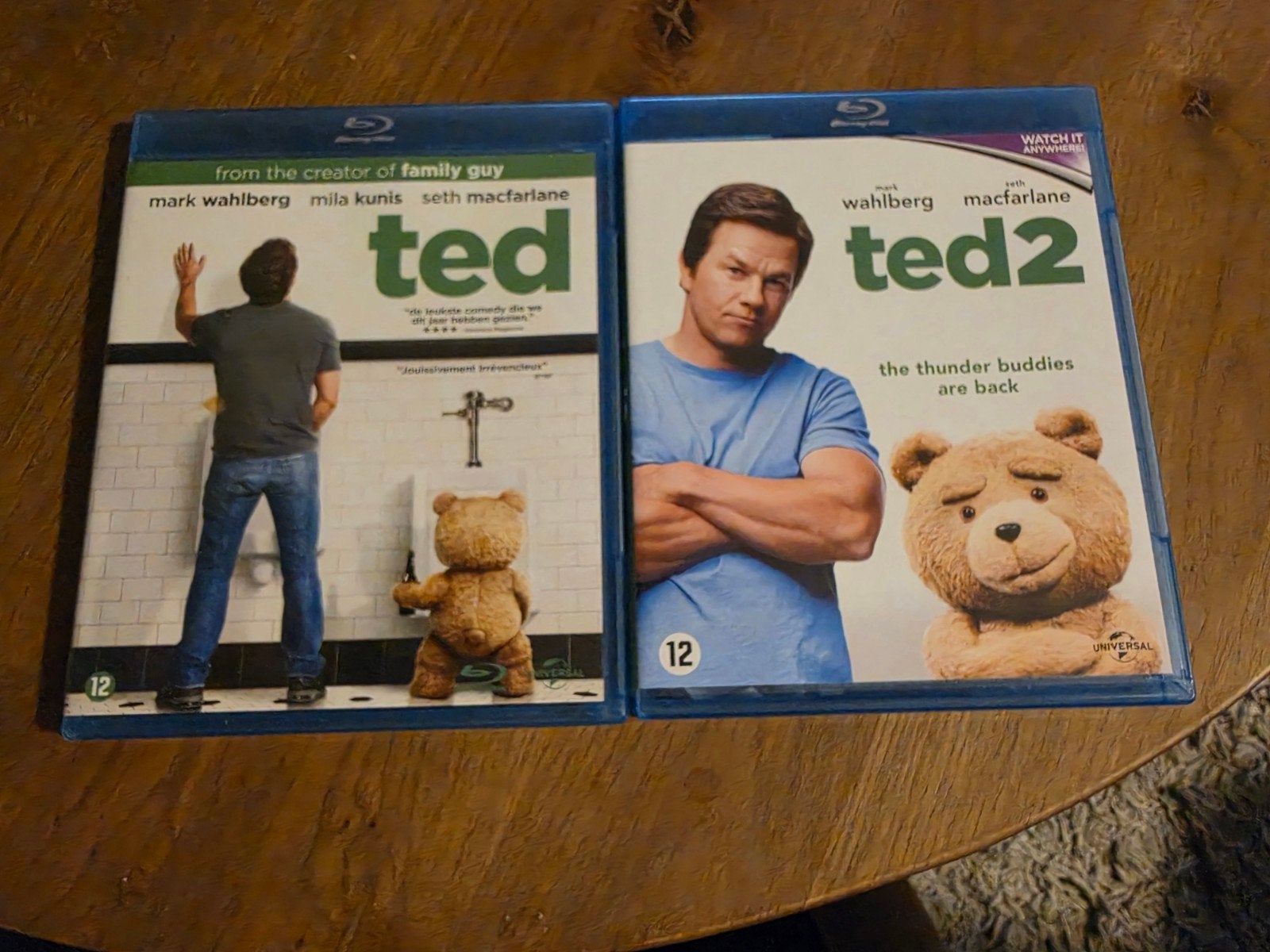 Ted & Ted 2 Blu-ray Collectie - Komedie Boxset, Ophalen of Verzenden, Zo goed als nieuw