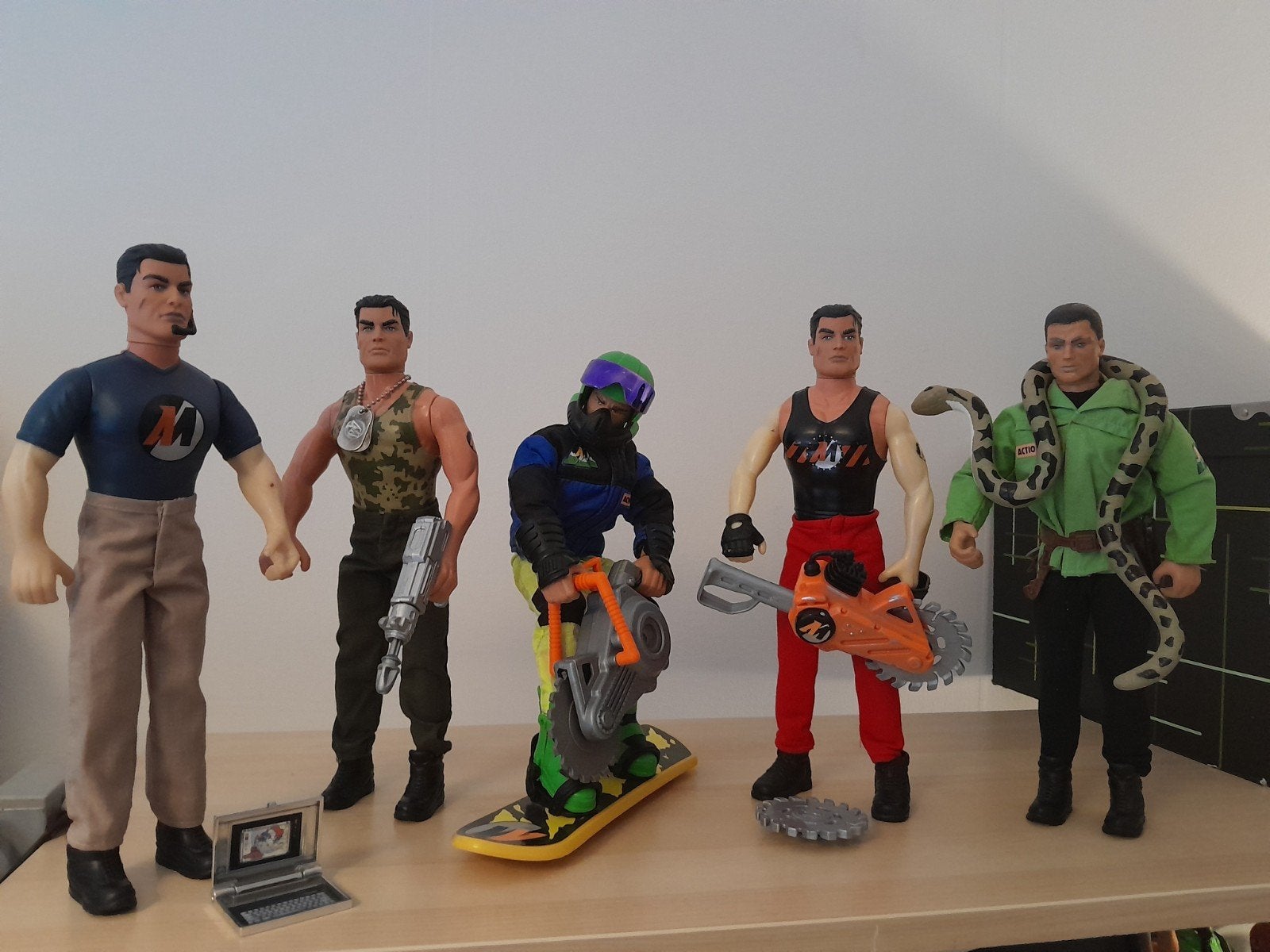5 x Vintage Action Man Figuren 30cm hoog Hasbro, Kinderen en Baby's, Speelgoed | Actiefiguren, Ophalen of Verzenden