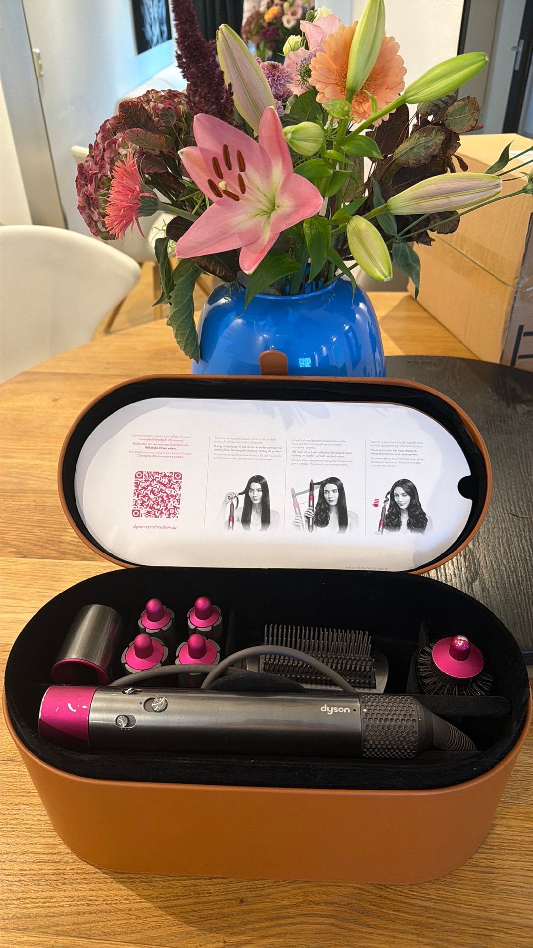 Dyson hairstyler origineel, Sieraden, Tassen en Uiterlijk, Ophalen of Verzenden, Gebruikt, Föhn of Haardroger