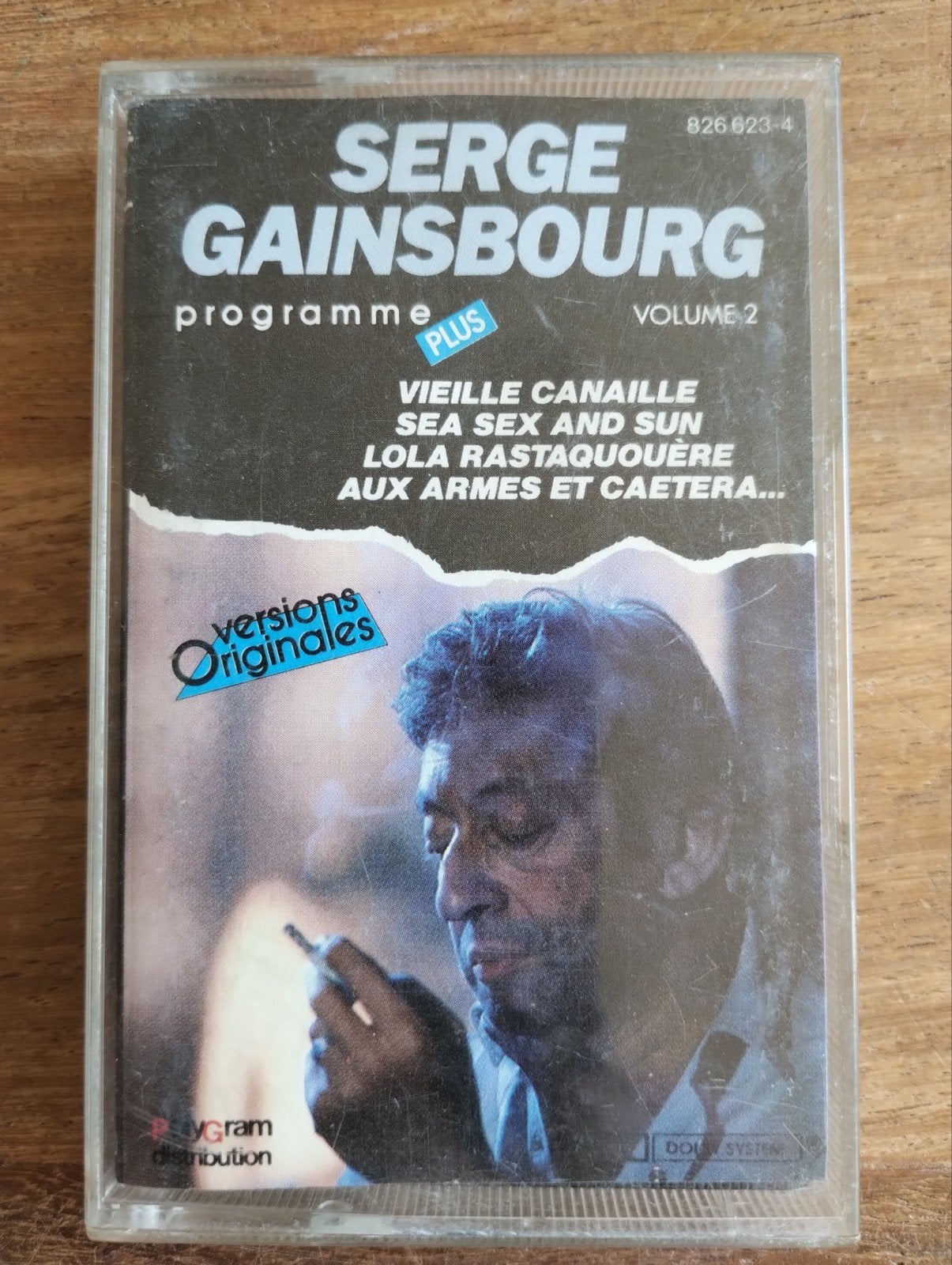 Serge Gainsbourg Vol. 2 Cassette - PolyGram Distribution, Gebruikt, 1 bandje, Ophalen of Verzenden, Origineel