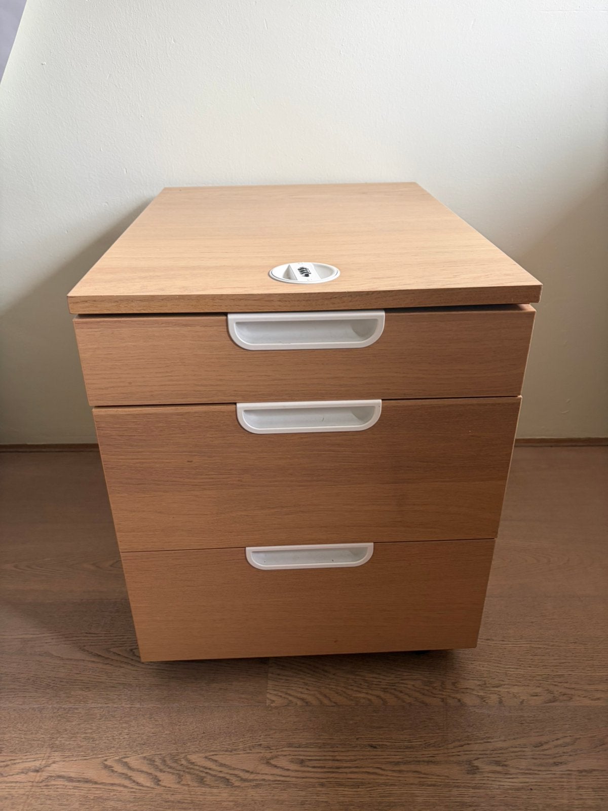 Bureaublok Ikea, Ophalen, Minder dan 50 cm, Gebruikt, 3 of 4 laden