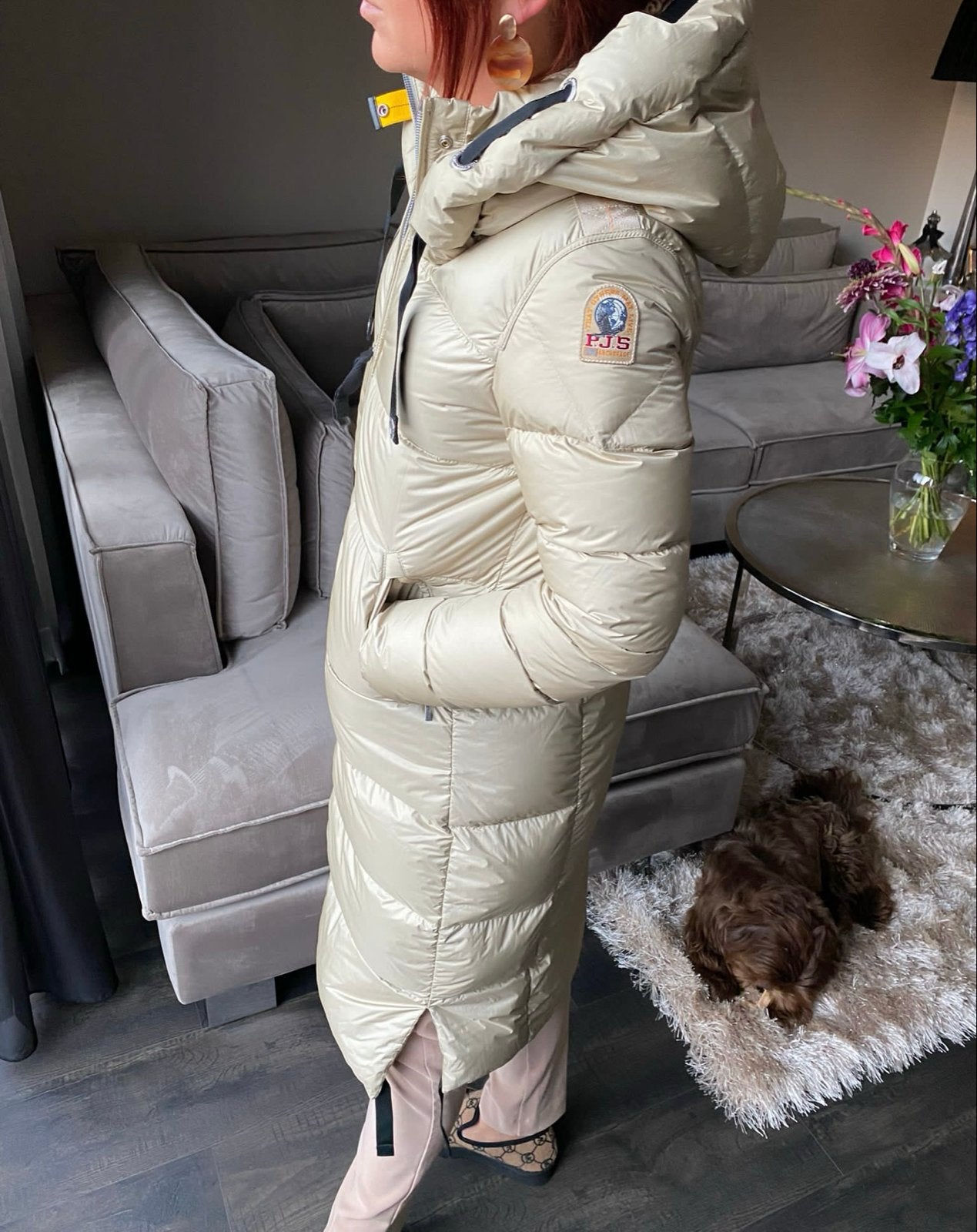 Parajumpers jas - valt als maat S, Kleding | Dames, Ophalen of Verzenden, Zo goed als nieuw, Maat 36 (S), Beige