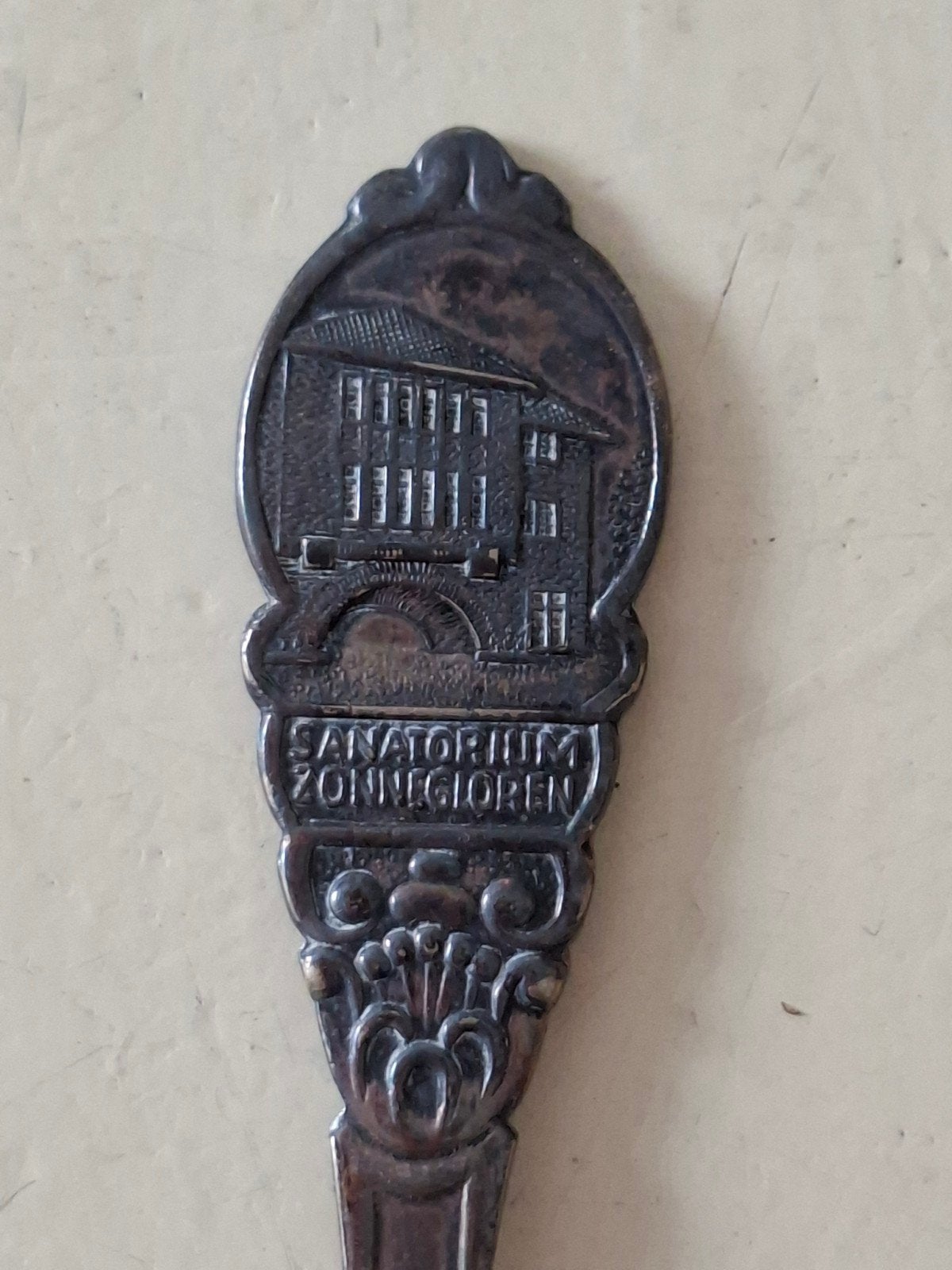 Antiek theelepeltje Sanatorium Zonnegloren, Ophalen of Verzenden