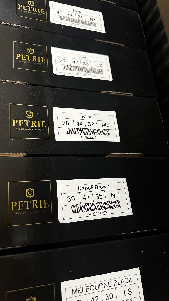 Partij Petrie Laarzen, Dieren en Toebehoren, Paardrijkleding, Dressuur, Ophalen of Verzenden, Overige maten, Dames