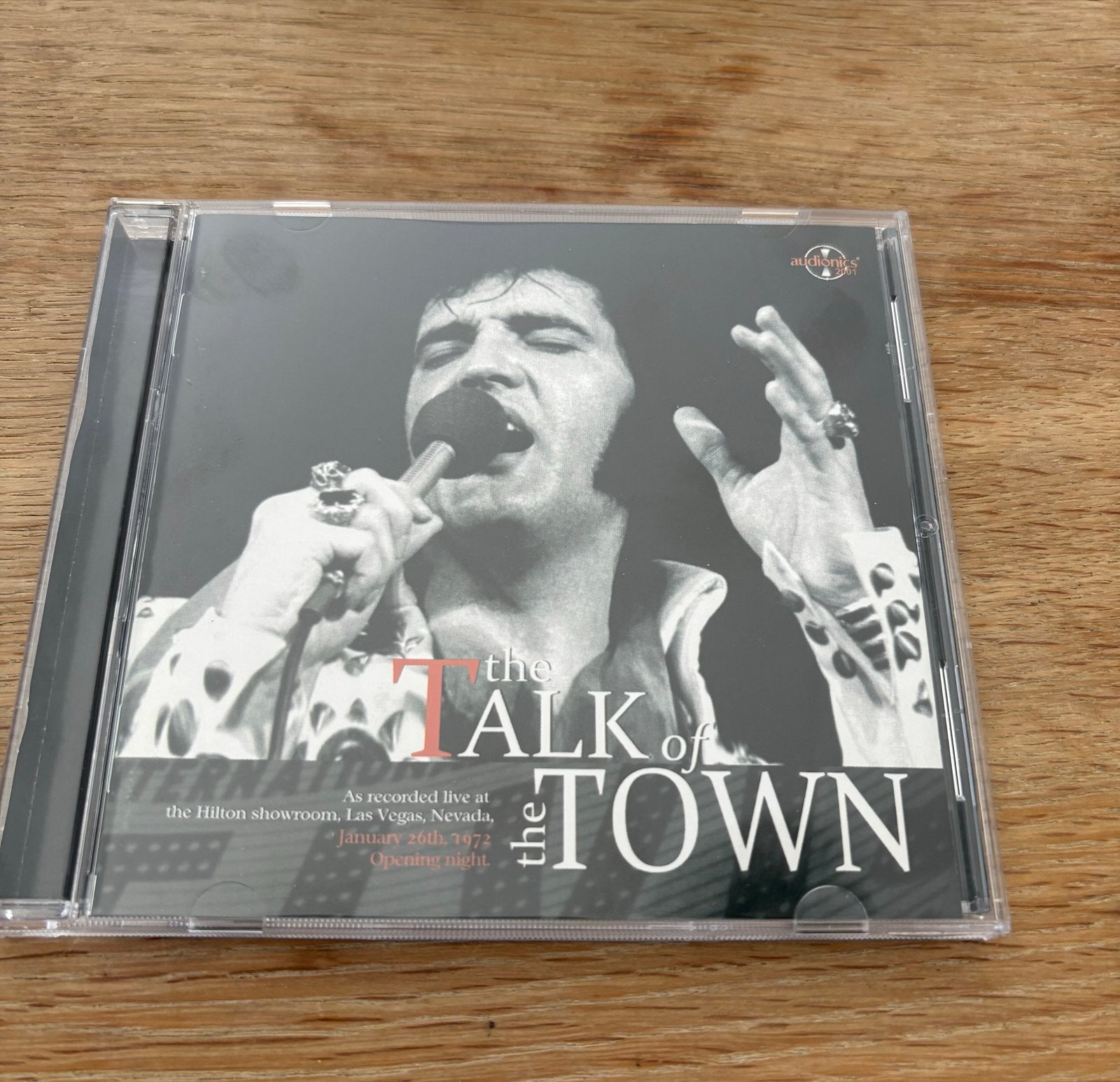 Elvis Presley The Talk of the Town (Live 1972), Gebruikt, Live-album, Speciale editie, Verzenden