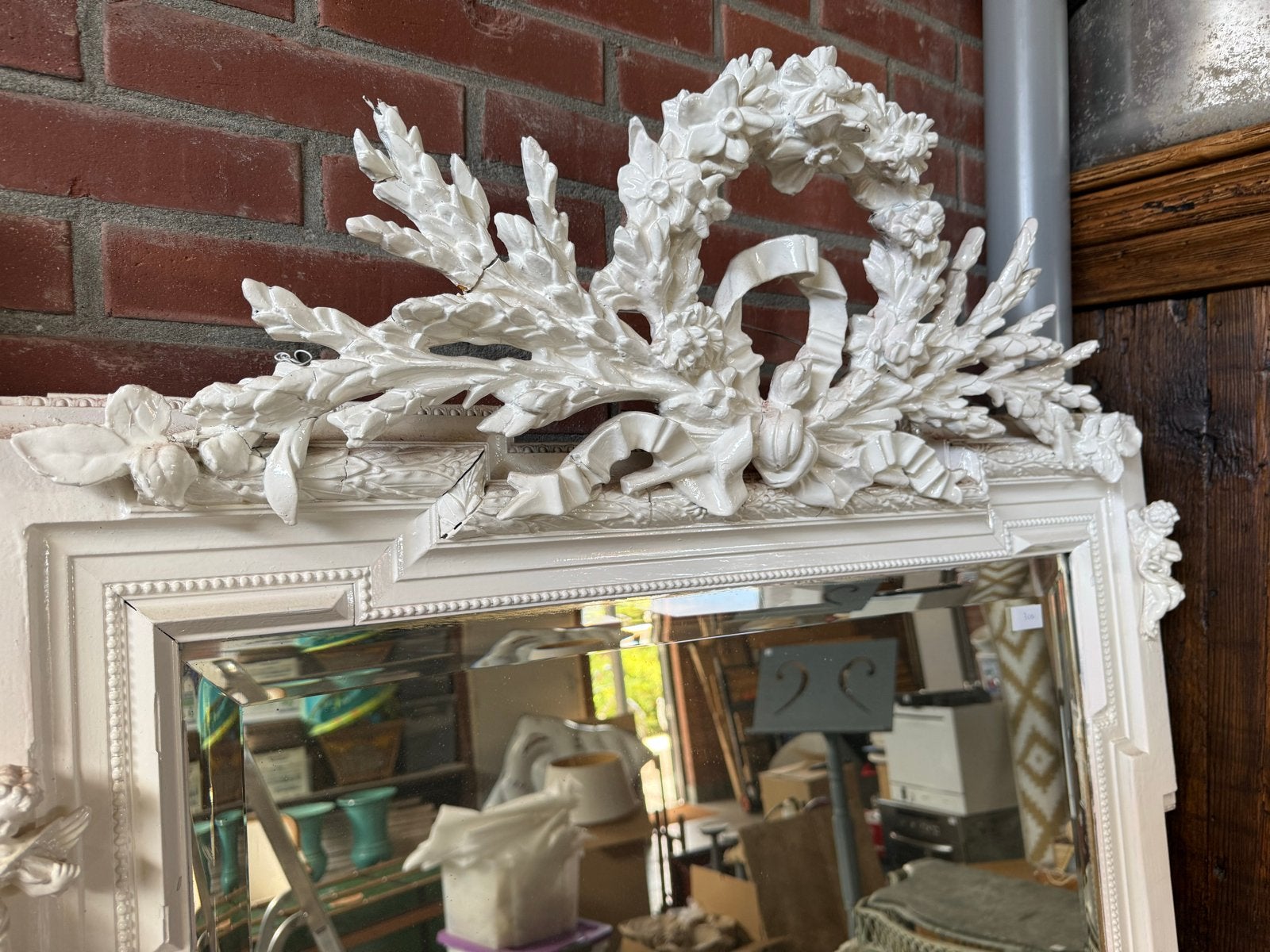 Diverse antieke spiegels - Verschillende stijlen, Antiek en Kunst, Ophalen, Rechthoekig, 50 tot 100 cm, 100 tot 150 cm