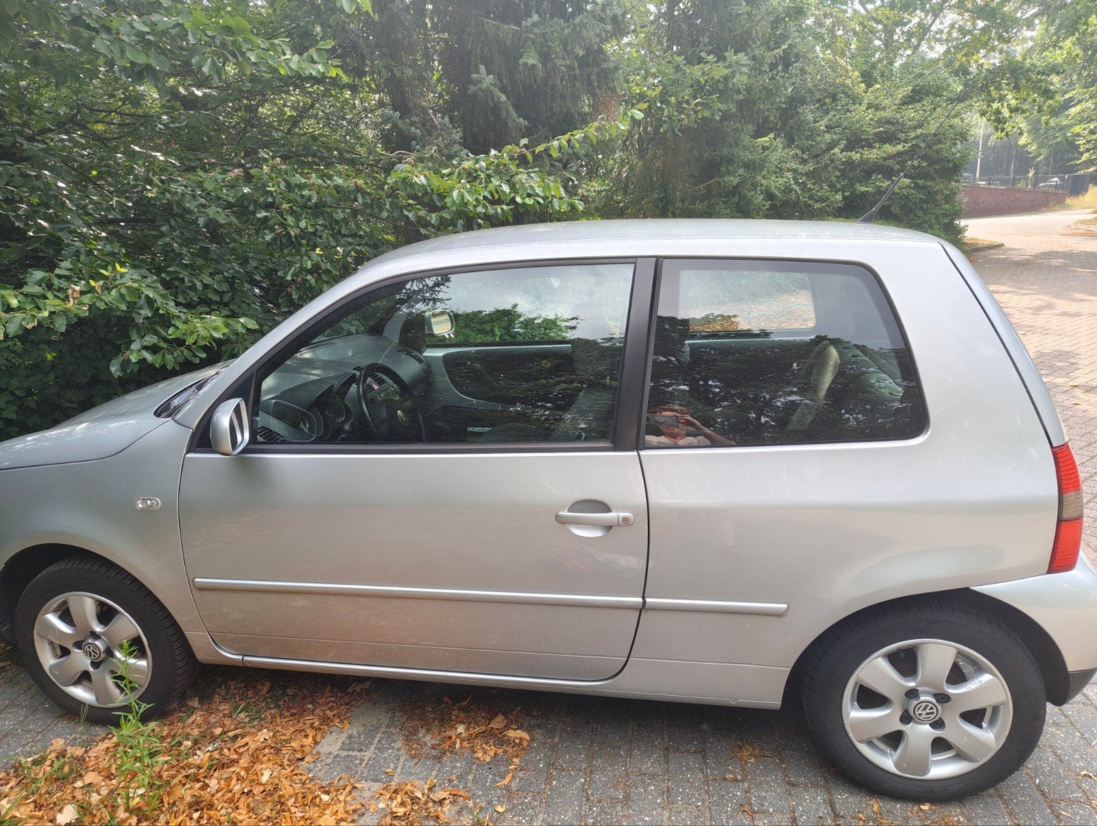 Volkswagen Lupo 1.4 44KW 2003 Grijs, Auto's, Voorwielaandrijving, 450 kg, 31 €/maand, 4 cilinders
