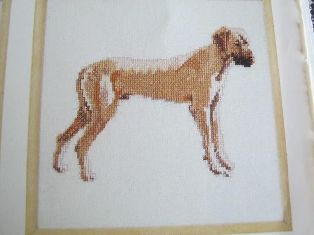 Borduurpatroon  Deense Dog Hond  nr 9669, Verzenden, Nieuw, Handborduren, Patroon