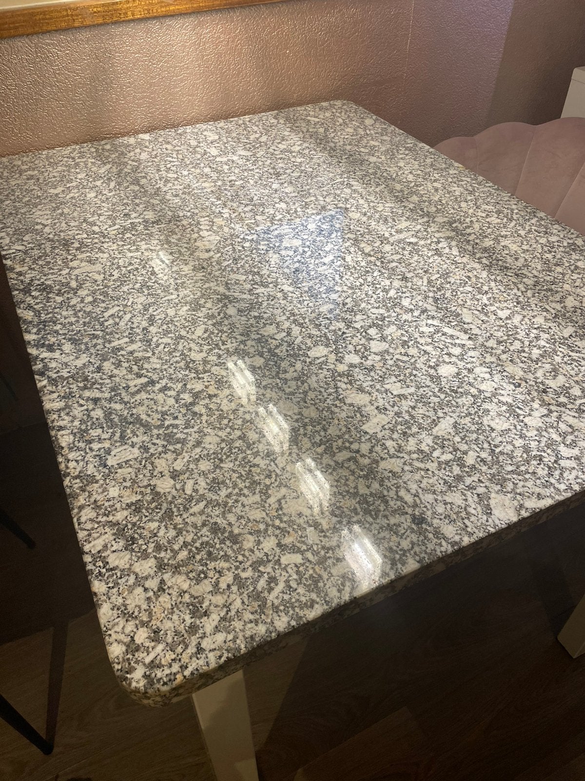 Granieten tafel gratis op te halen, Ophalen, Overige materialen, Gebruikt, 100 tot 150 cm