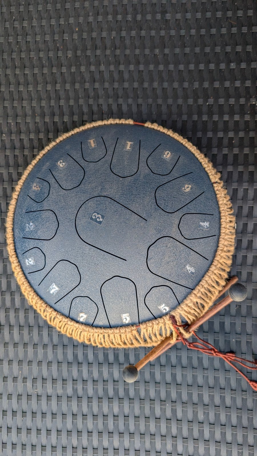 Metalen Tongue Drum (geen handpan) - Zeer goede staat, Muziek en Instrumenten, Ophalen of Verzenden