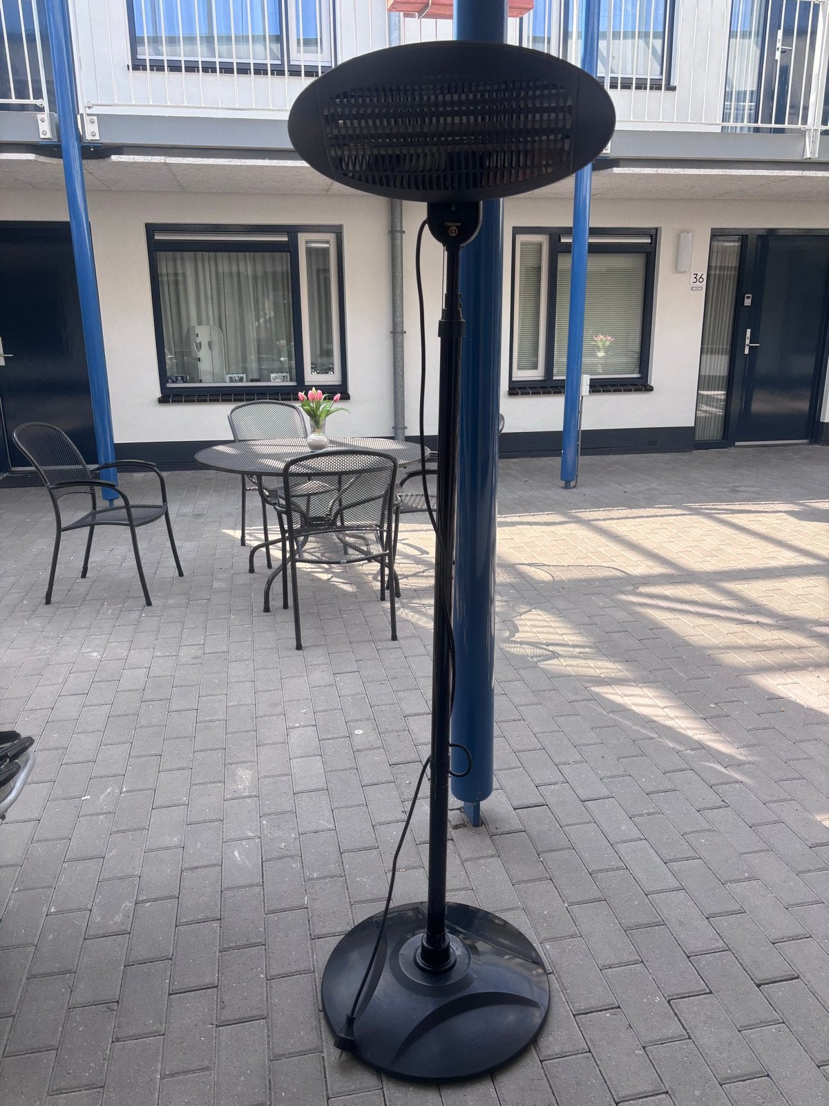 Tristar Patio Heater KA-5287 - Elektrische Terrasverwarmer, Gebruikt, Vloer, Waterbestendig, Ophalen