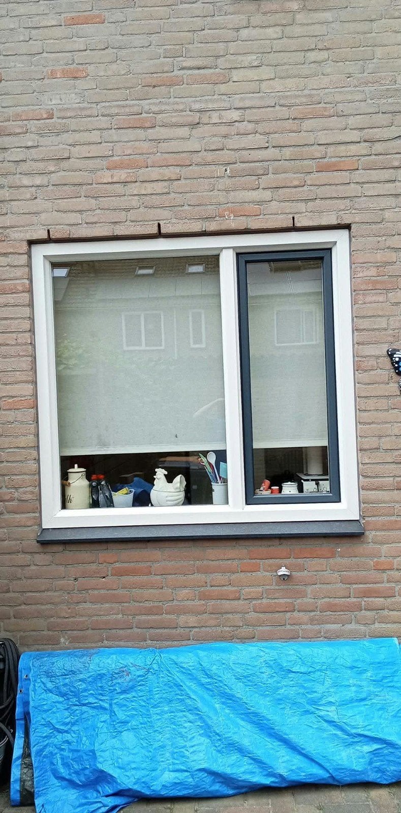 Finstral kunstof kozijn., Ophalen, Kunststof, Raamkozijn, Zo goed als nieuw