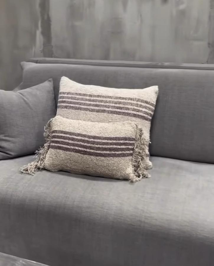 Hoffz kussens, Ophalen of Verzenden, Nieuw, Beige, Rechthoekig