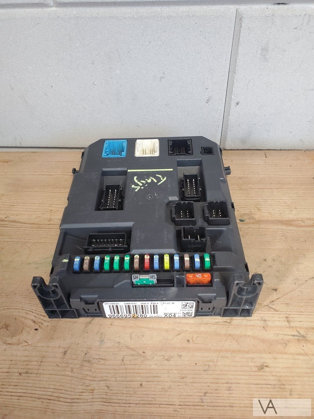 Citroen C3 DS3 Peugeot 207 zekeringkast BSI 9666952280 €40, Auto-onderdelen, Gebruikt, -, Ophalen of Verzenden, -
