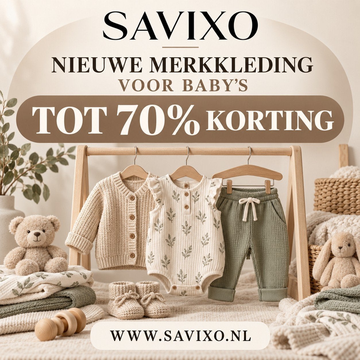 Nieuwe merkkleding tot 70% korting | SAVIXO, Kinderen en Baby's, Ophalen of Verzenden, Nieuw, Jongetje of Meisje