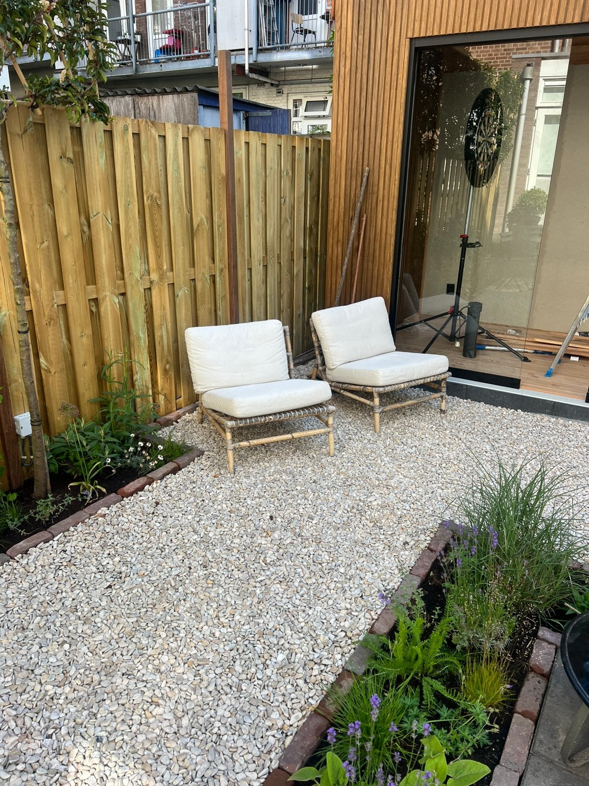 TVARÖ / FRÖSÖN Stoeldeel modulaire bank, buiten, beige, Tuin en Terras, Ophalen of Verzenden, Zo goed als nieuw