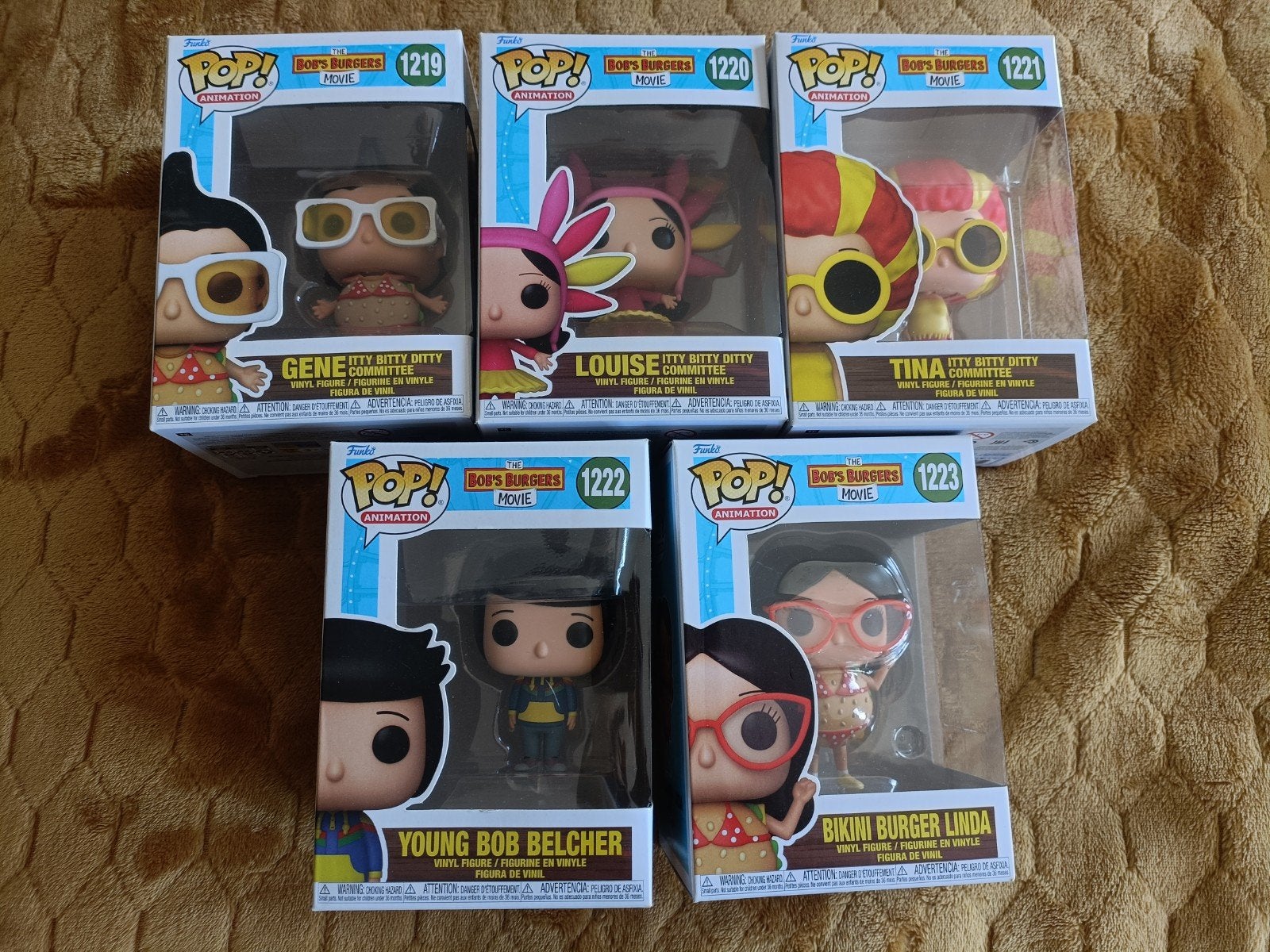 Bob's Burgers Funko Pop! Set - 5 Figuren, Ophalen, Nieuw