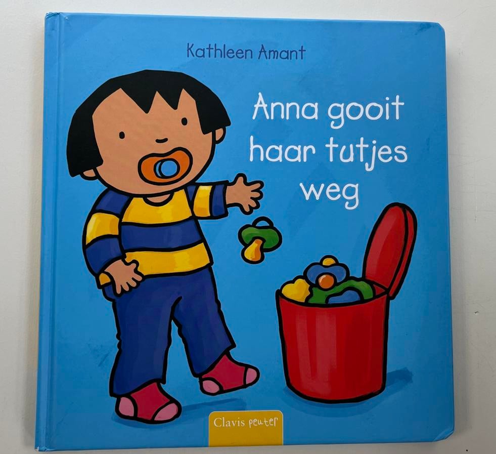 Anna gooit haar tutjes weg - Boekje stoppen met speen, Ophalen of Verzenden, Gelezen, 2 tot 3 jaar