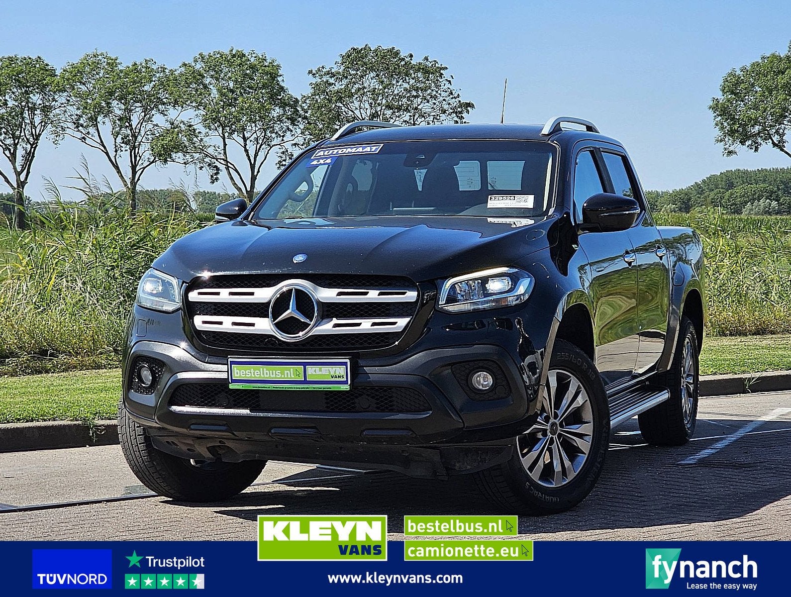 MERCEDES-BENZ X-KLASSE 250 power navi 4x4, Automaat, Gebruikt, 190 pk, Zwart