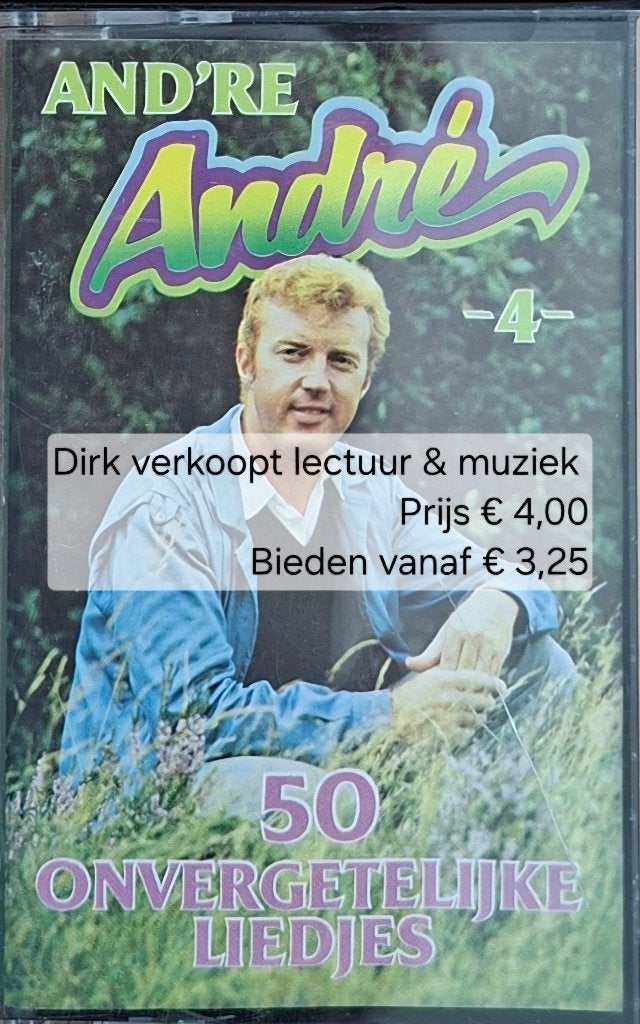 Andre van Duin; And're Andre (4) 50 onvergetelijke liedjes, 1 bandje, Ophalen of Verzenden, Zo goed als nieuw, Origineel