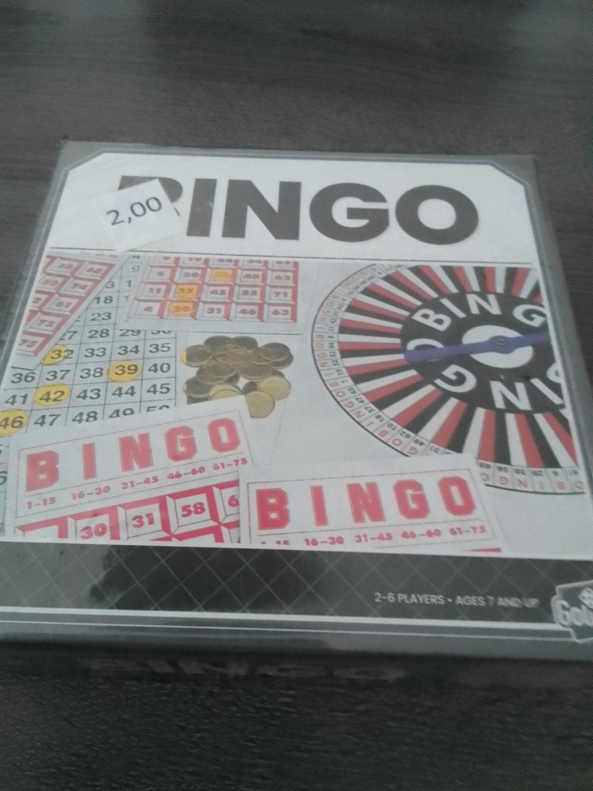 Bingo Spel - Compleet Gezelschapsspel voor Jong en Oud, Vijf spelers of meer, Ophalen, Gebruikt