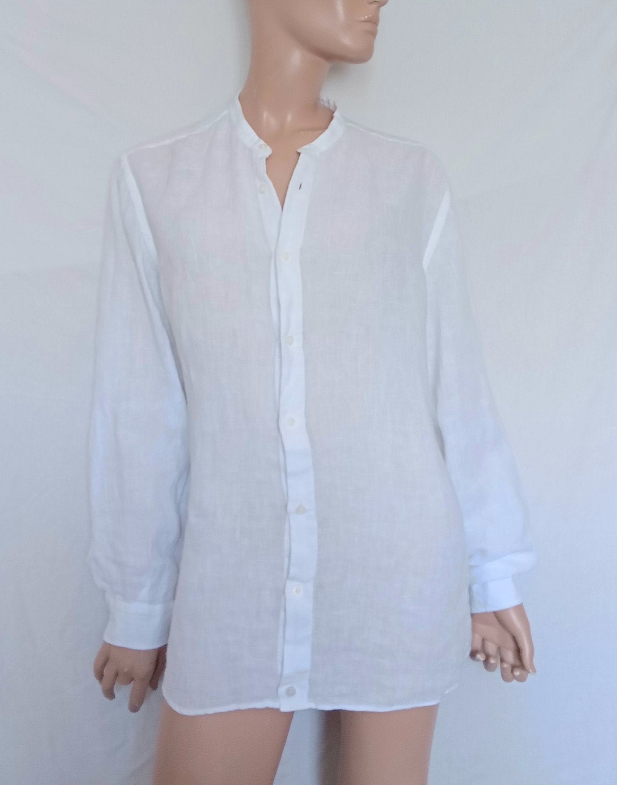 HAGON LINNEN Blouse , Maat 42 - 44, Kleding | Dames, Blouses en Tunieken, Ophalen of Verzenden, Zo goed als nieuw, Maat 42/44 (L)